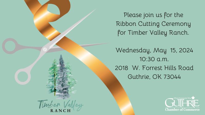 Ribbon Cutting Timber Valley Ranch