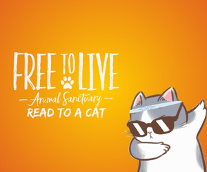 Free to Live Animal Sanctuary- Read to Cats