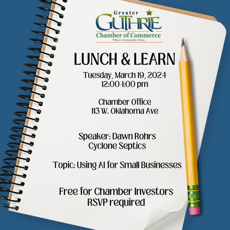 Guthrie Chamber's Lunch and Learn