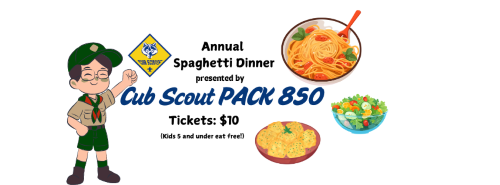 Cub Scout Spaghetti Dinner