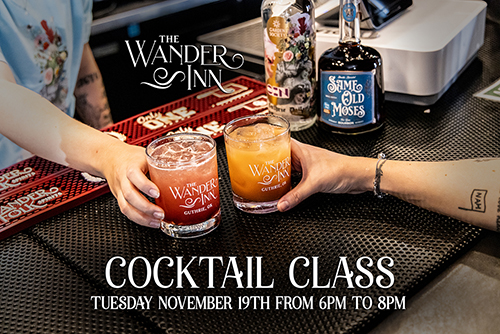 Cocktail Crafting Class at the Wander Inn