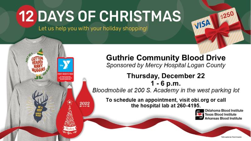 Guthrie Community Blood Drive